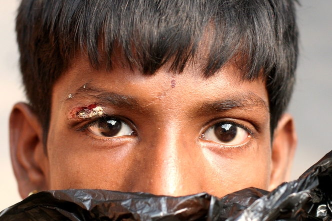 In Kolkata, this kid survives by collecting rubbish