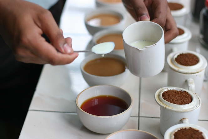 The art of tasting tea with or without milk