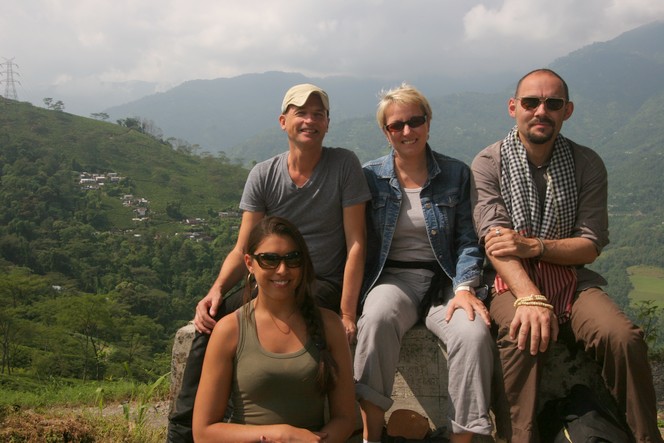 Le Palais des Thés team in Darjeeling