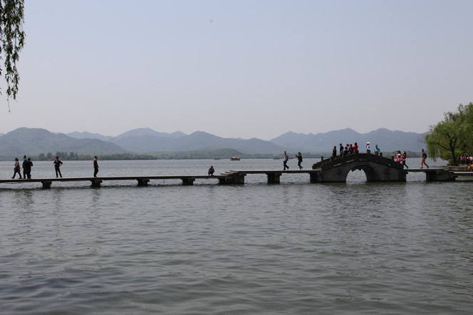 The West Lake, a Chinese tourist hot-spot