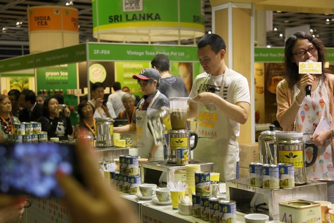 Price hike at the Hong Kong tea fair