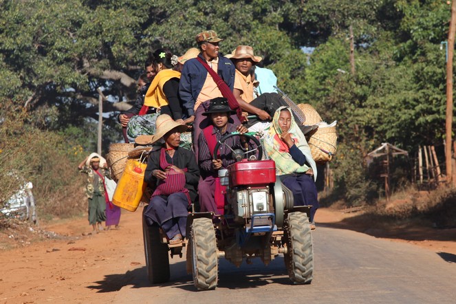 En route for Shan State and the mountains of the Golden Triangle