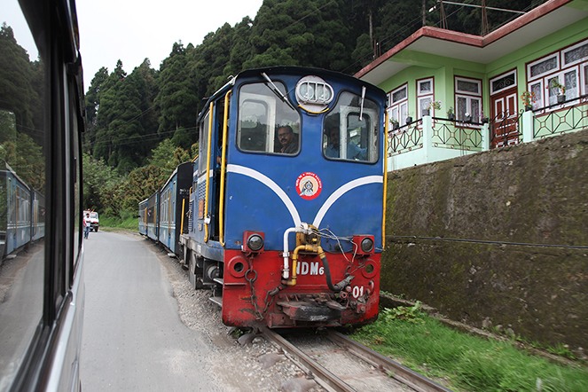 The Darjeeling Toy Train knows how to take its time