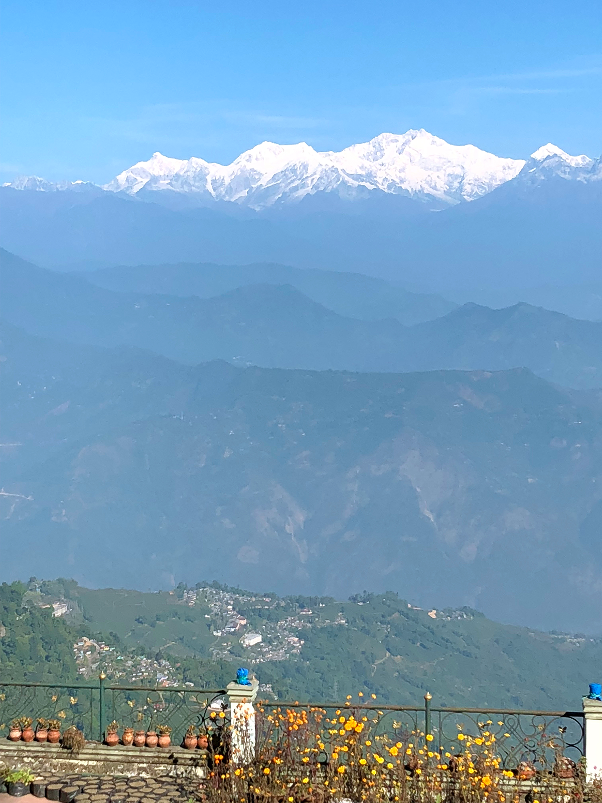 Looking across the roof of the world