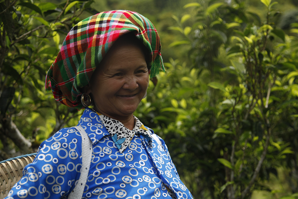 A Hmong woman