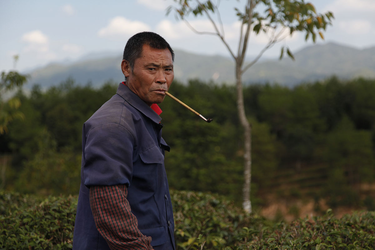 Mr Huang, a displaced worker