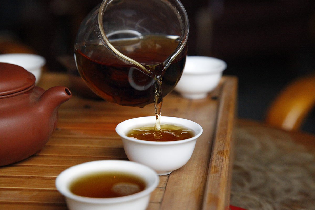 Teas shelter in place to develop powerful aromas